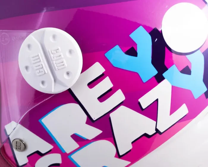 Casco Demi-Jet per Bambini Visiera Sagomata CGM Sport 205G Fucsia - immagine 2