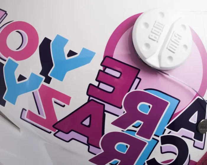 Casco Demi-Jet per Bambini Visiera Sagomata CGM Sport 205G Fucsia - immagine 3