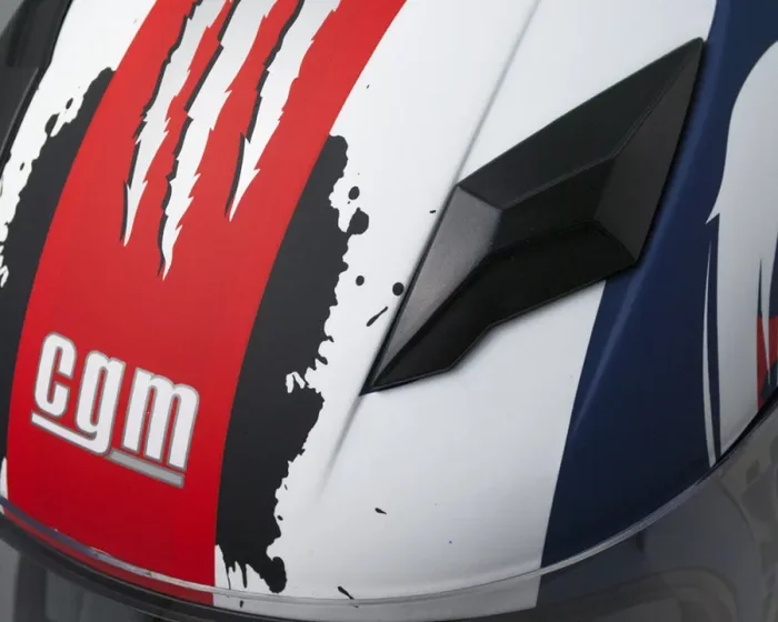 Casco Integrale per Bambini Visiera Lunga CGM Wild 215G Blu Opaco - immagine 3