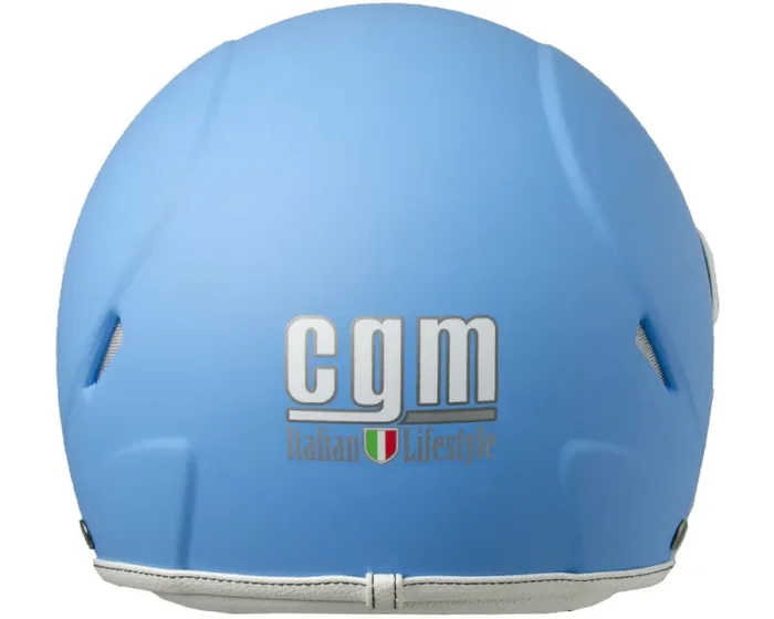 Casco Jet per Bambini Visiera Sagomata CGM Havana 205A Azzurro Opaco Vendita calda - immagine 2