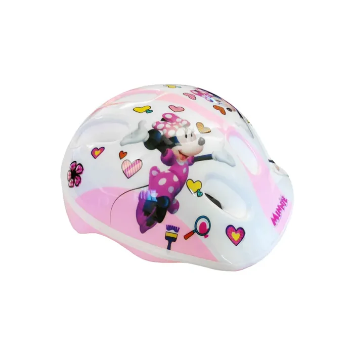 Casco per Bambina Misura 44-48 cm con Fori di Aerazione con Licenza Disney Minnie - immagine 3