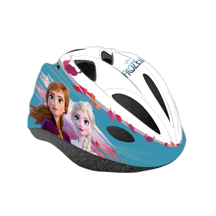 Casco per Bambina Misura 52-56 cm con Fori di Aerazione con Licenza Disney Frozen - immagine 3