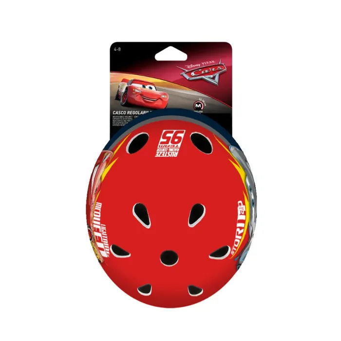 Casco per Bambino Misura 53-55 cm con Fori di Aerazione con Licenza Disney Cars Vendita online - immagine 2