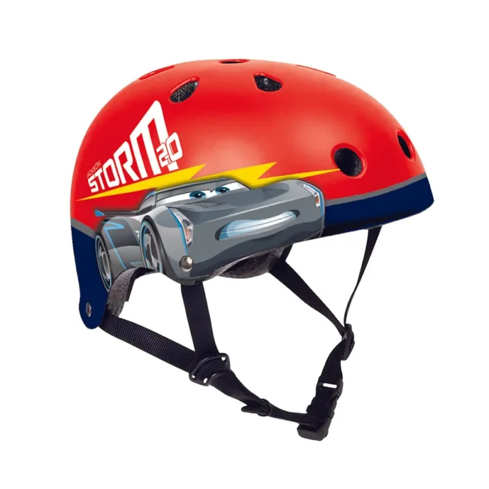 Casco per Bambino Misura 53-55 cm con Fori di Aerazione con Licenza Disney Cars Vendita online - immagine 3