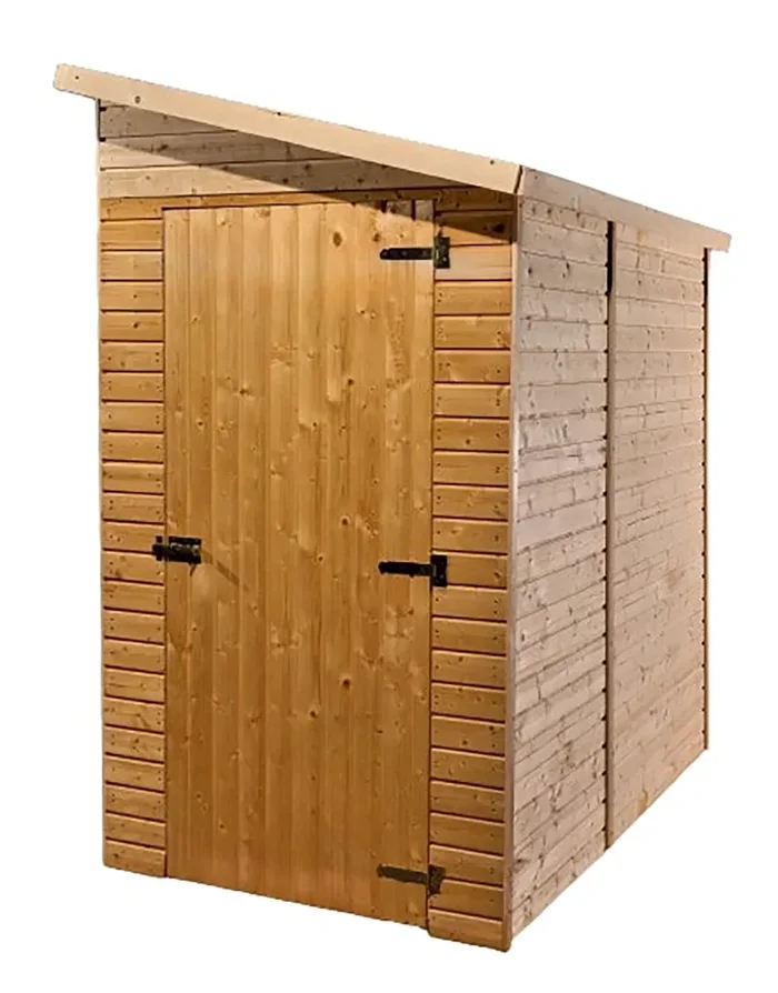 Casetta Box da Giardino 1,2×2 m Senza Pavimento in Legno Picea Massello 16mm Eden Sconti