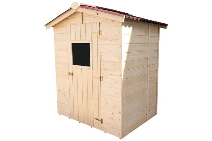 Casetta Box da Giardino 1,6×1,2 m con Pavimento in Legno Picea Massello 16mm Eden