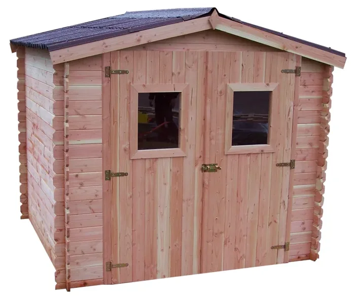 Casetta Box da Giardino 2,35×2,15 m Senza Pavimento in Legno Douglas 20mm Dalia - immagine 2