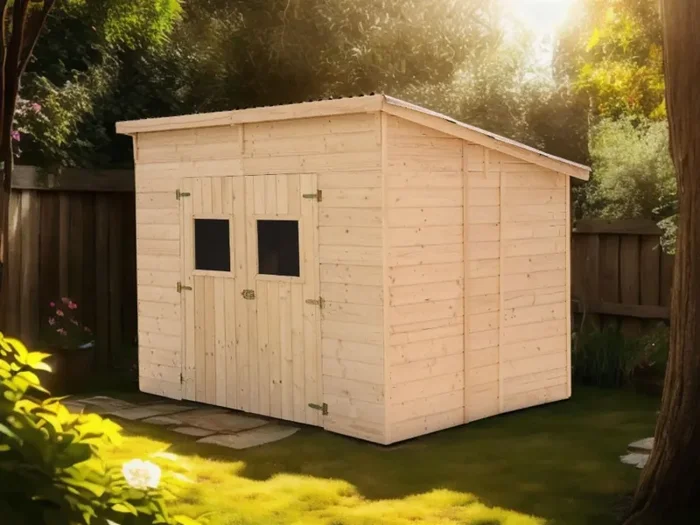 Casetta Box da Giardino 2,8×2 m Senza Pavimento in Legno Picea Massello 16mm Eden Vendita calda online - immagine 2