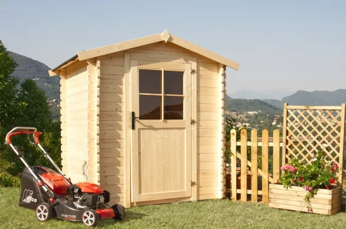 Casetta Box da Giardino Porta Utensili 190×190 cm in Legno Gaia