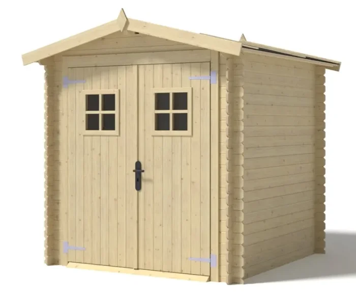 Casetta Box da Giardino Porta Utensili 200×200 cm in Legno Bristol Sconti