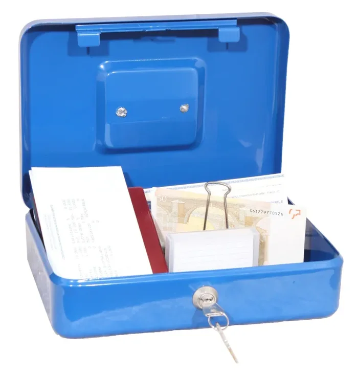 Cassetta di Sicurezza Portavalori con Chiave 25x18x7cm Bauer Vendita calda - immagine 2