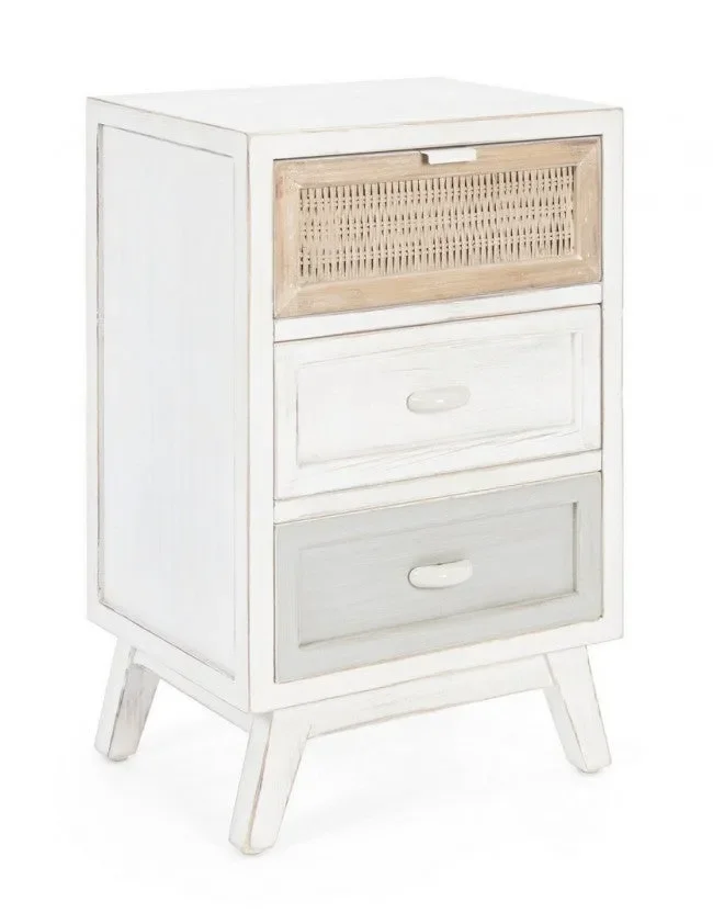 Cassettiera 3 Cassetti Clotilde in Legno