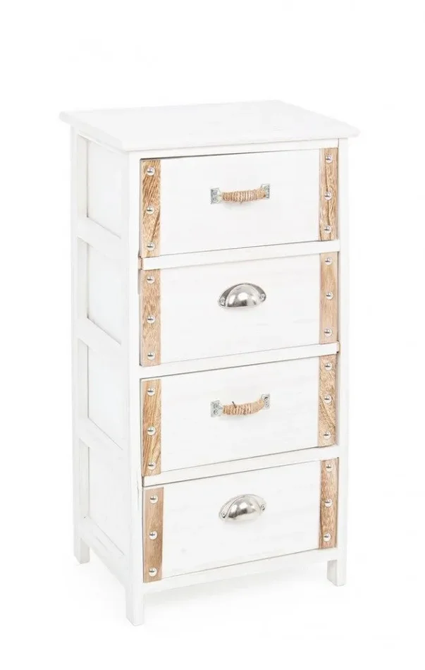 Cassettiera 4 Cassetti Romance 40×29 in Legno