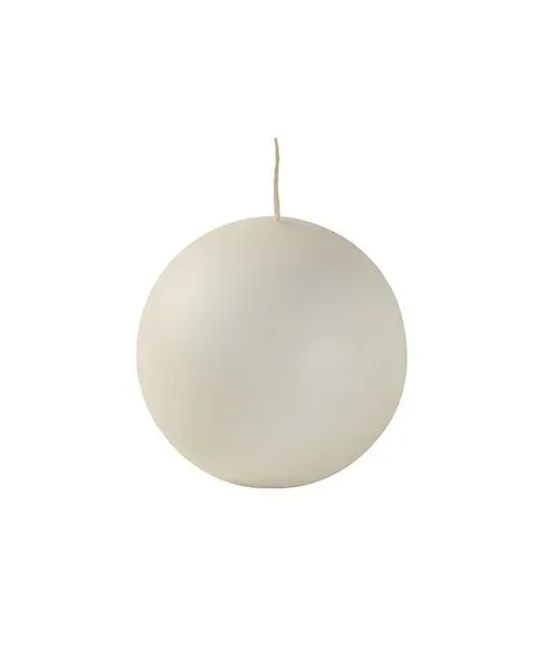 Cereria Di Giorgio Candele Sfera D 10 cm Panna 4 Pz