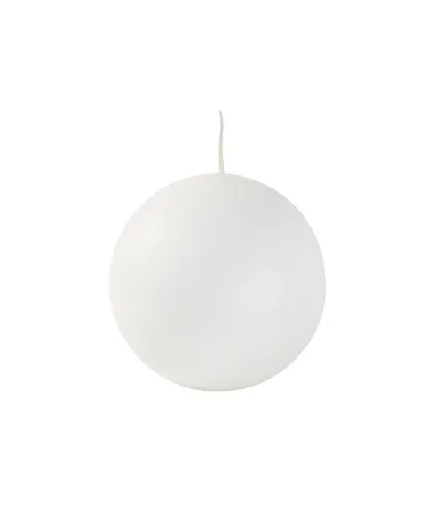 Cereria Di Giorgio Candele sfera Ø 10 cm (4pz) – Bianco