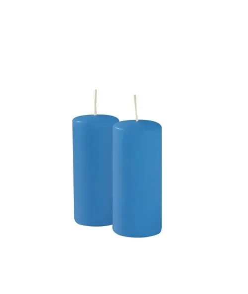 Cereria Di Giorgio Ceri Ø 5 cm H. 12 cm (9 pz) – Celeste Bebé