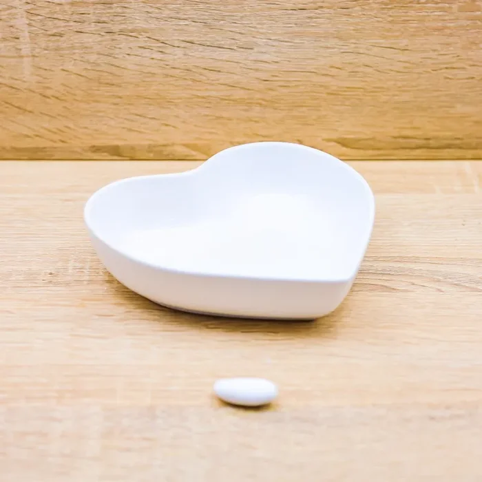 Ciotola Cuore Bianca Claraluna Moda