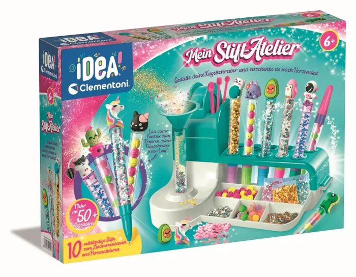 Clementoni Idea 59415 – Set regalo per bambini dai 5 anni in su, con oltre 50 accessori