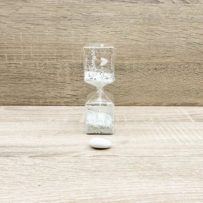 Clessidra Piccola Bianca Claraluna