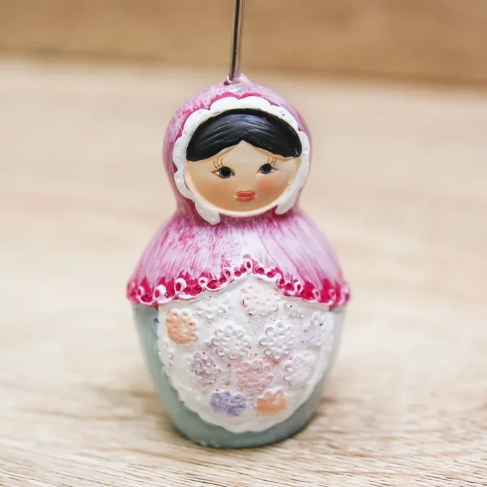 Clip Portafoto Matrioska Mandorle by Paben - immagine 2