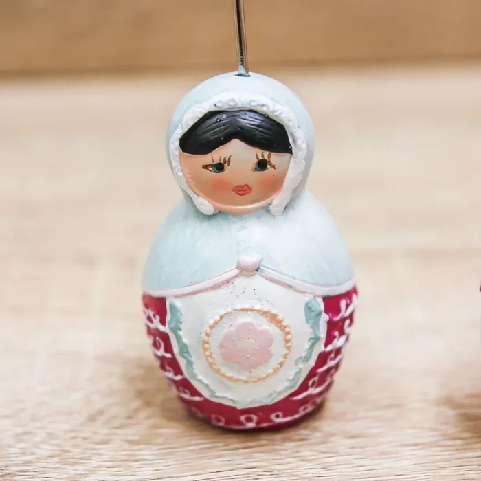 Clip Portafoto Matrioska Mandorle by Paben - immagine 3