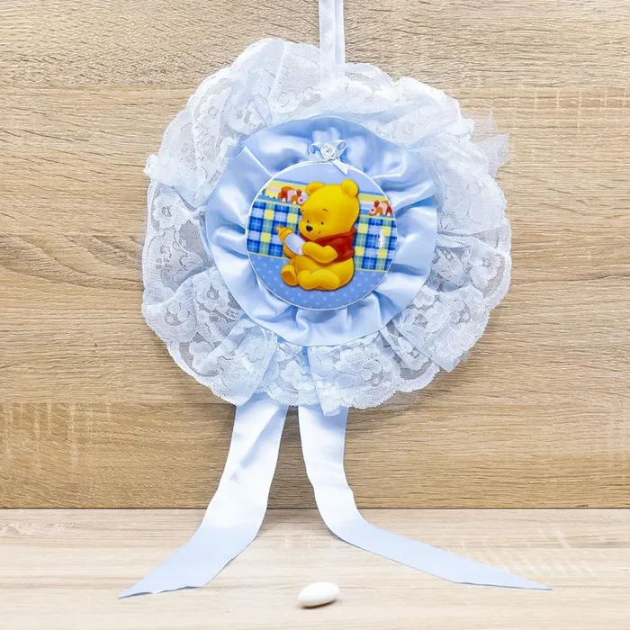 Coccarda Celeste Winnie the Pooh