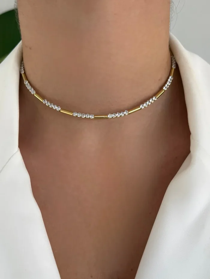 Collana Choker Margot In saldo