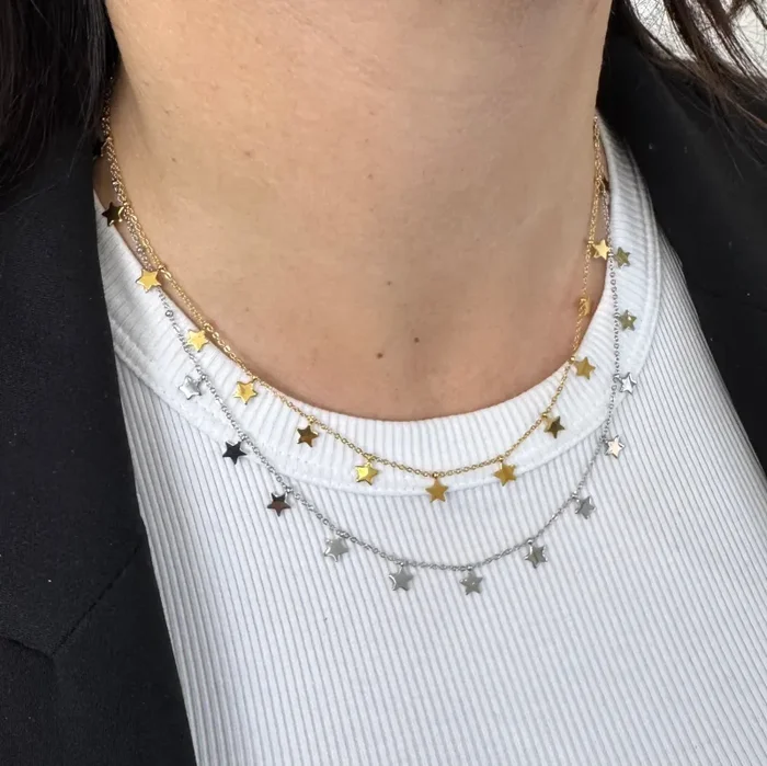 Collana Mini Stelline Vendita calda online