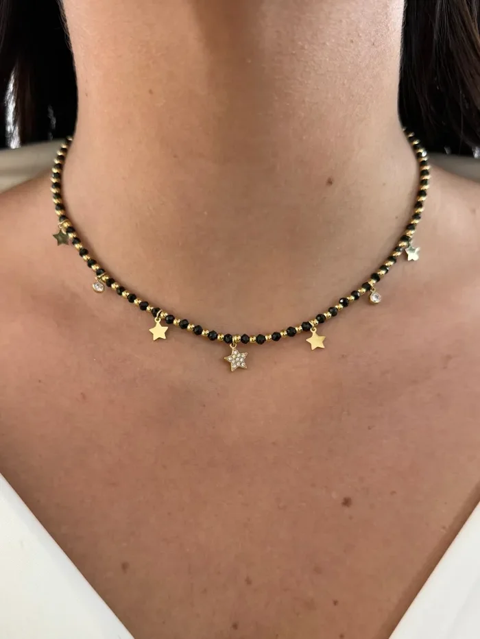 Collana Vulcano Black