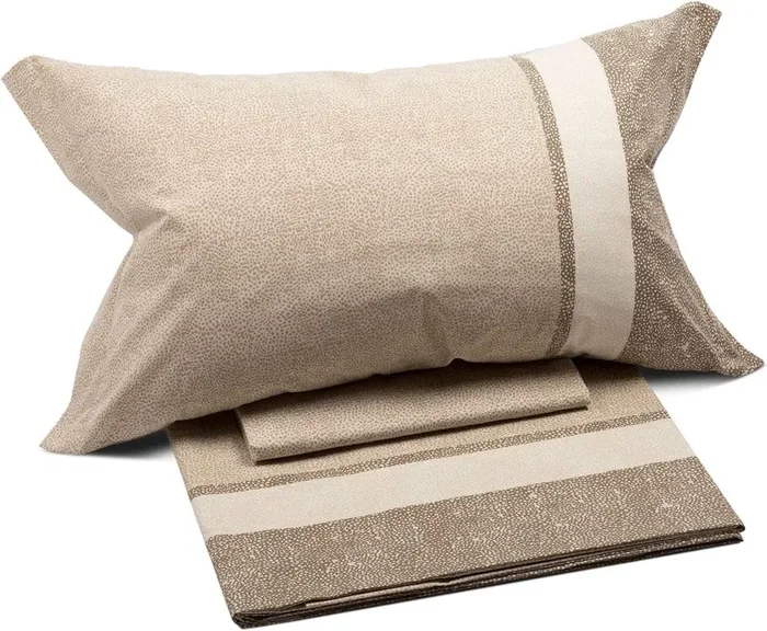 Completo lenzuola letto matrimoniale Caleffi colore e fantasia a scelta Sconti - immagine 2