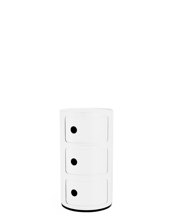 COMPONIBILE 3 ELEMENTI MAT BIANCO