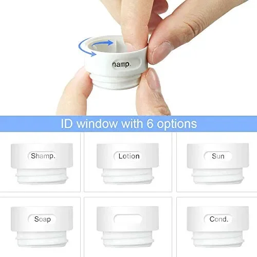 Comsmart Bottiglie di viaggio Set, TSA Leak Proof Approvato Viaggi accessori… Online ora - immagine 2