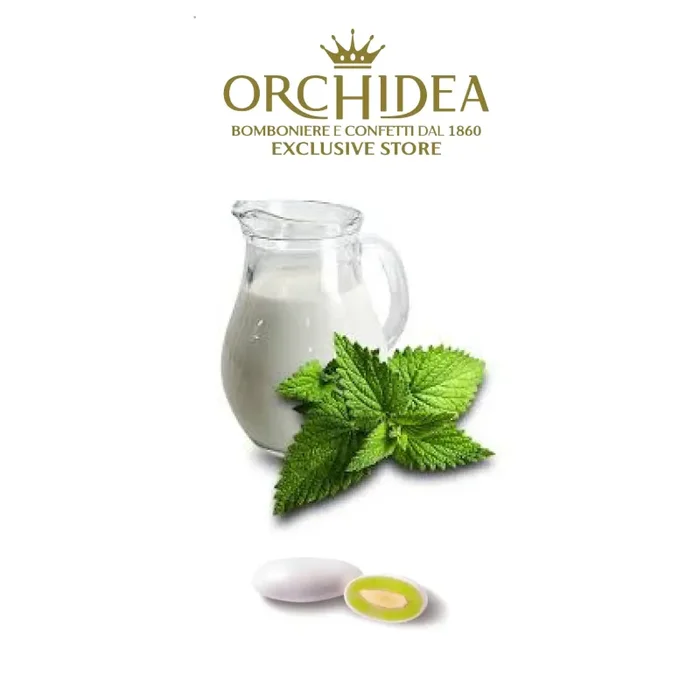 Confetti Milk Latte e Menta Vendita calda