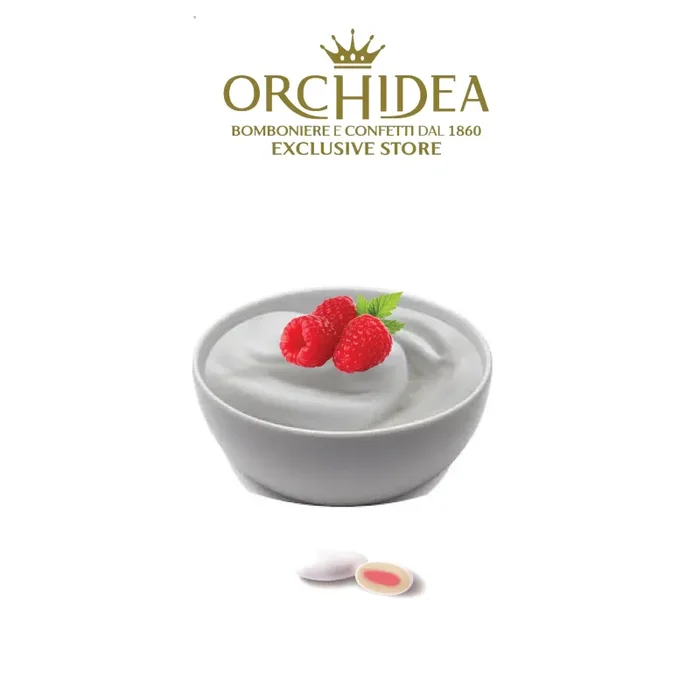 Confetti Milk Yogurt ai Lamponi Vendita calda