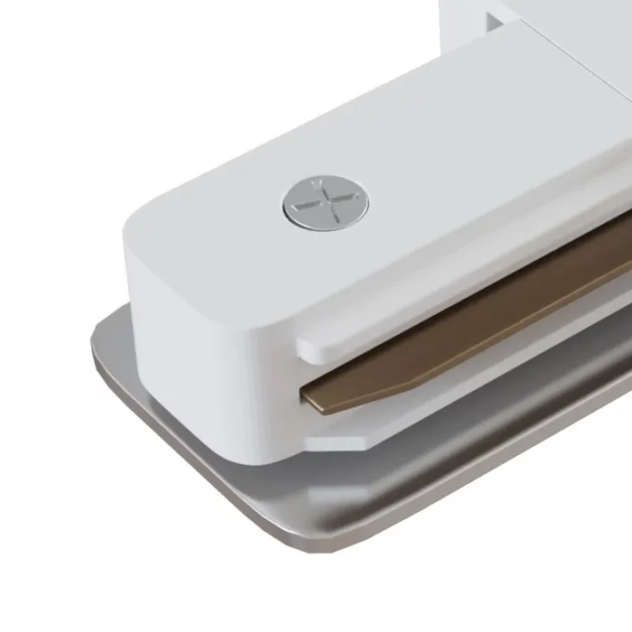 Connettore a L per Sistema Illuminazione a Binario Monofase Bianco - immagine 2