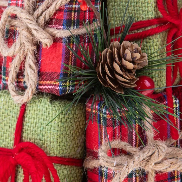 Cono Decorativo H46 cm con Pacchi Dono - immagine 2