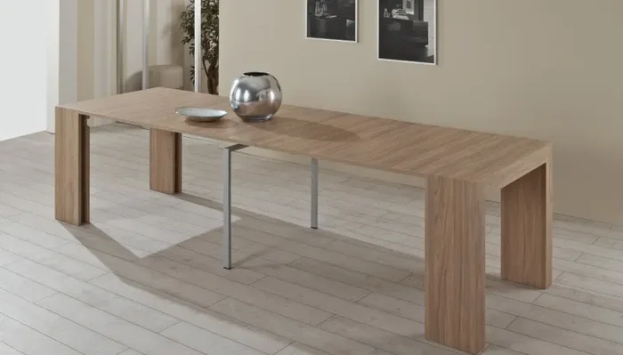 Consolle Allungabile 50/300x90x76 cm Audace olmo - immagine 2