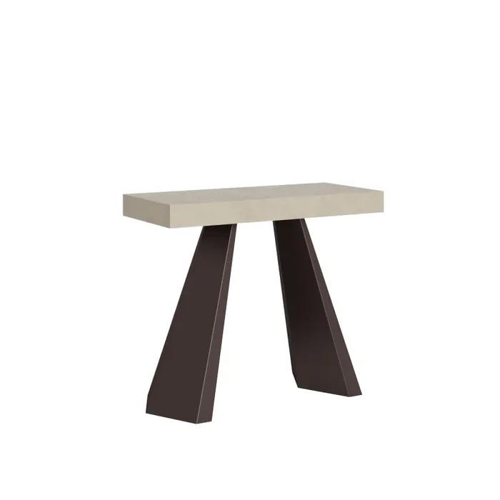 Consolle Allungabile 90-300x40x77 cm Diamante Cashmere Telaio Orso Online