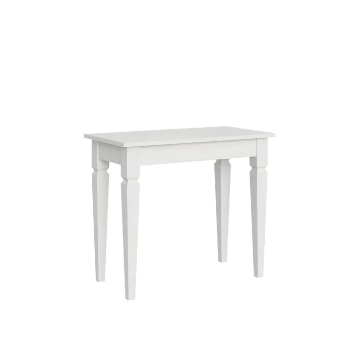 Consolle Allungabile 90-308x48x77 cm in Nobilitato Bianco In saldo
