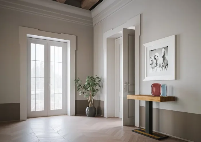 Consolle Allungabile in Legno e Ferro H77x40x90/300cm Capital Premium Quercia Folding - immagine 2