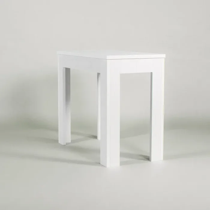 Consolle Allungabile in Legno H76,5x47x90/297cm 5 Allunghe Itamoby Magix Bianco Lucido Classica Fornitura - immagine 2