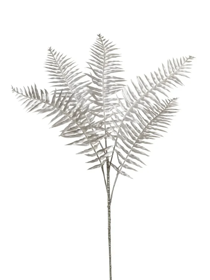 Conti Ramo Natale Felce H 80 Cm x 5 White