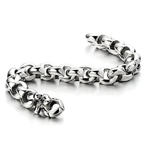 COOLSTEELANDBEYOND Alta qualità Collegamento Chain, Catena del Grano,…