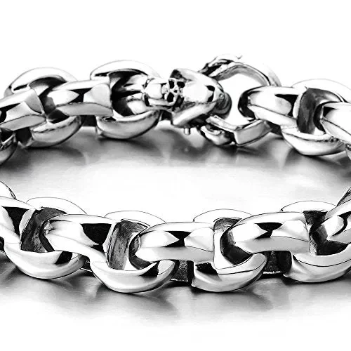 COOLSTEELANDBEYOND Alta qualità Collegamento Chain, Catena del Grano,… - immagine 3