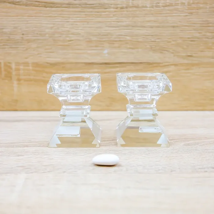 Coppia Candelabri in Cristallo Ranoldi Vendita calda online