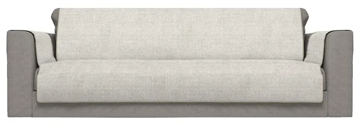 Copridivano con Copri Braccioli in Poliestere Beige Varie Misure