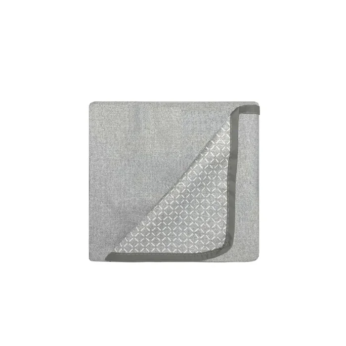 Copridivano con Copri Braccioli in Poliestere Grigio Varie Misure - immagine 3