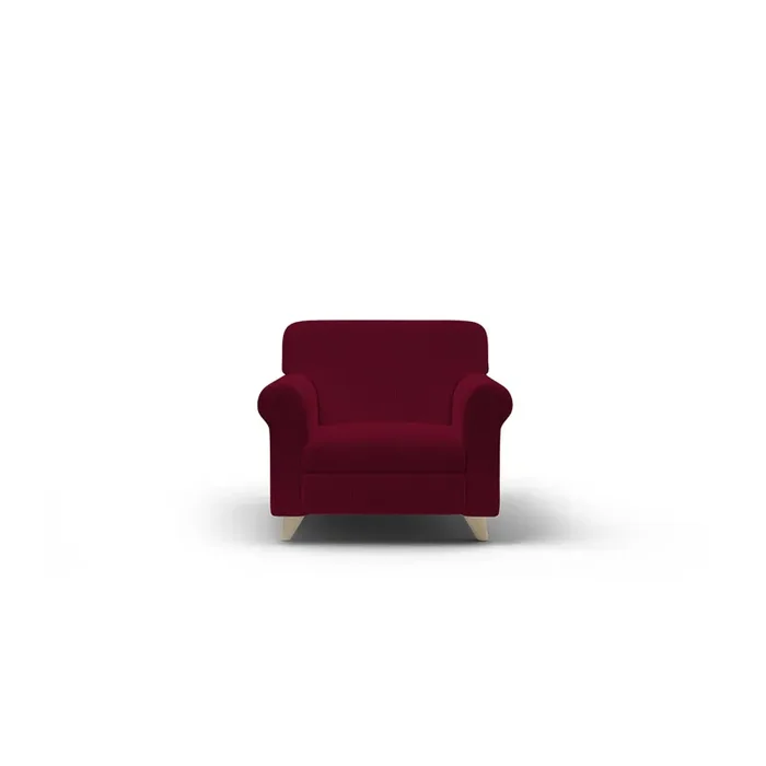 Copridivano Elasticizzato in Poliestere Iris Bordeaux Varie Misure - immagine 3