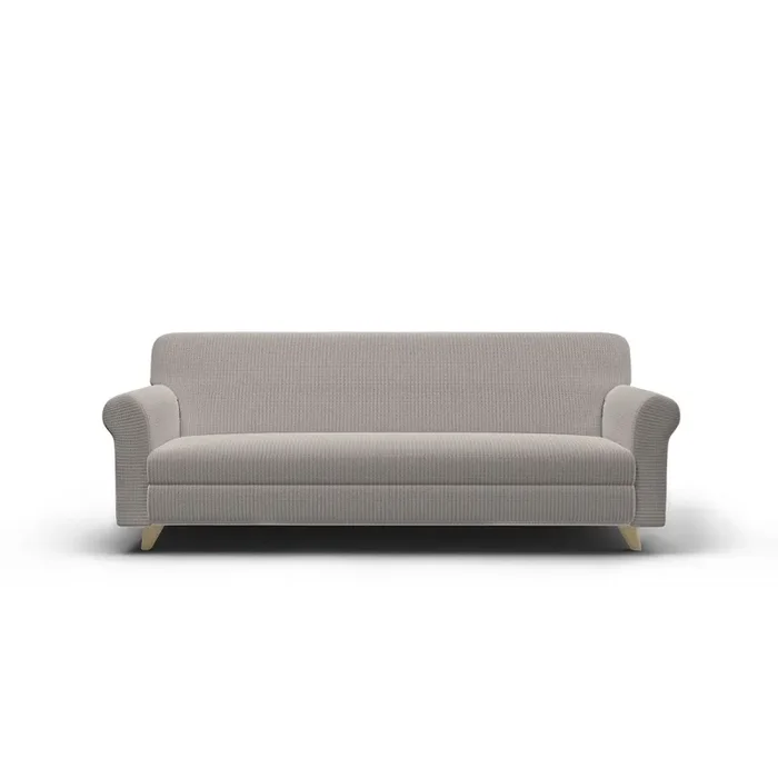 Copridivano Elasticizzato in Poliestere Iris Tortora Varie Misure