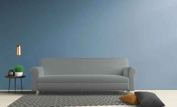 Copridivano Elasticizzato in Poliestere Leslie Grigio Chiaro Varie Misure Moda - immagine 2